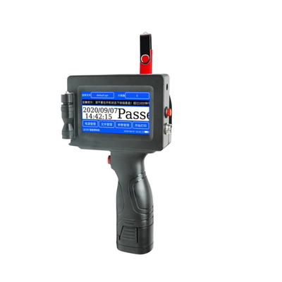 Package Coding Expiry Date Serial Number Portable Barcode Printing on Box Metal Handheld Inkjet Printer Coder